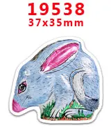 PR-19538 Наборы для творчества Герой мультфильма с плоской задней частью Плоские наклейки 30 штук. PR-19280-19774 - Цвет: PR-19538