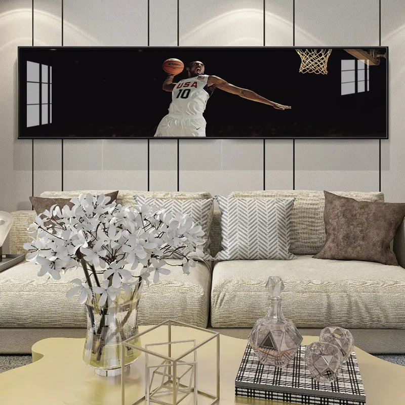 

Modern Super Basketball Star Famous Figure Player Wall Art Canvas Painting Poster Picture Print For Office Living Room Home Deco