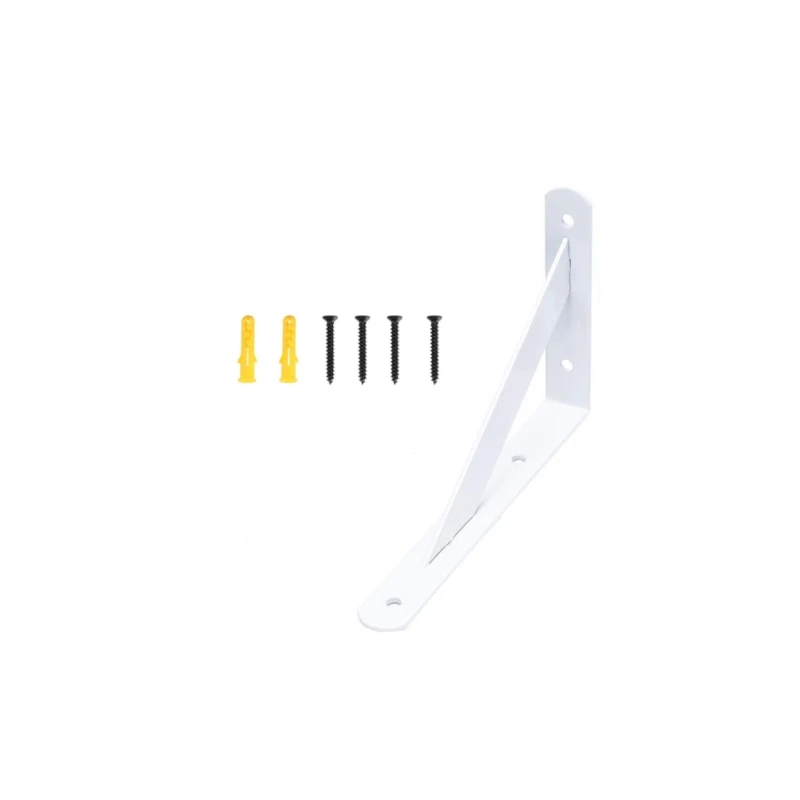 

Heavy Duty Stainless Steel Shelf Bracket Mounting Triangle Corner Bracket Table