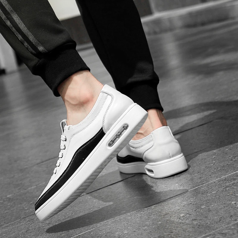 Мужская повседневная обувь из натуральной кожи модная брендовая деловая удобная