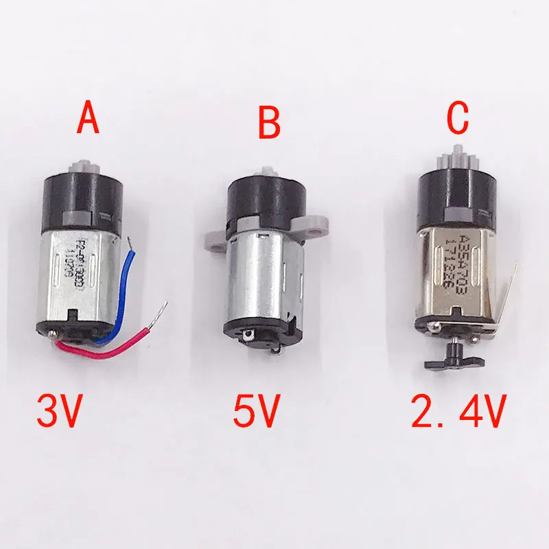 

DC 2.4V/ 3V/ 5V N10/ M10 Precision Planetary Gearbox Gear Reducer Motor Plastic Gear Box Low Noise DIY Toy