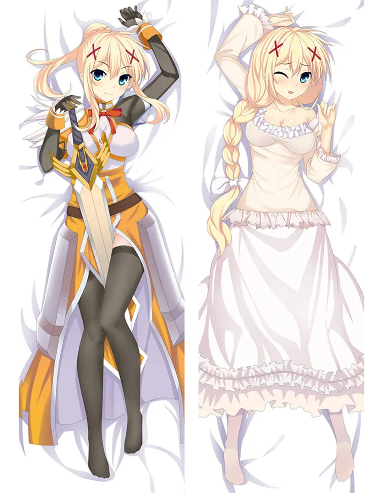 Аниме Подушка Чехол KonoSuba Бог благословения на этот чудесный мир! Наволочка для