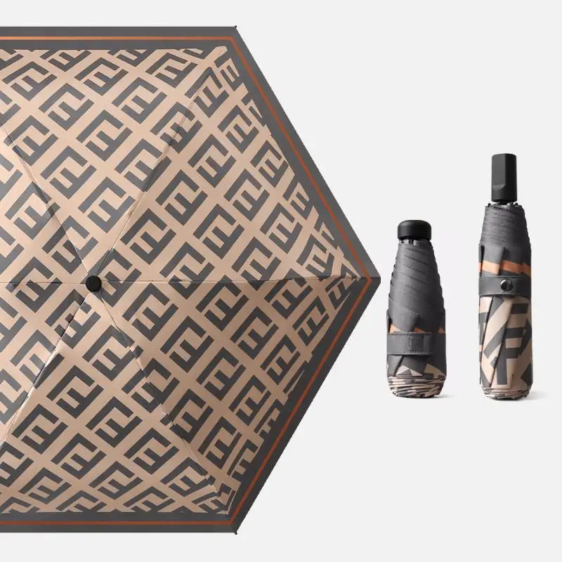 Мини-зонтик с 6 ребрами роскошные женские зонтики зонтик защитой от УФ лучей