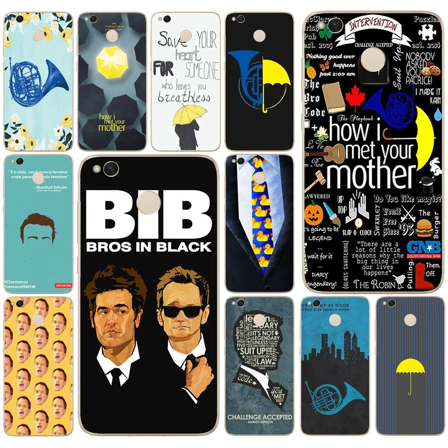 121DD how i met your mother himym quotes Soft Silicone Cover Case for Xiaomi Redmi 4a 5 plus Note 4 4x 5a pro mi a1 case | Мобильные