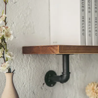 Винтажные деревянные настенные полки античный настенный фон для телевизора