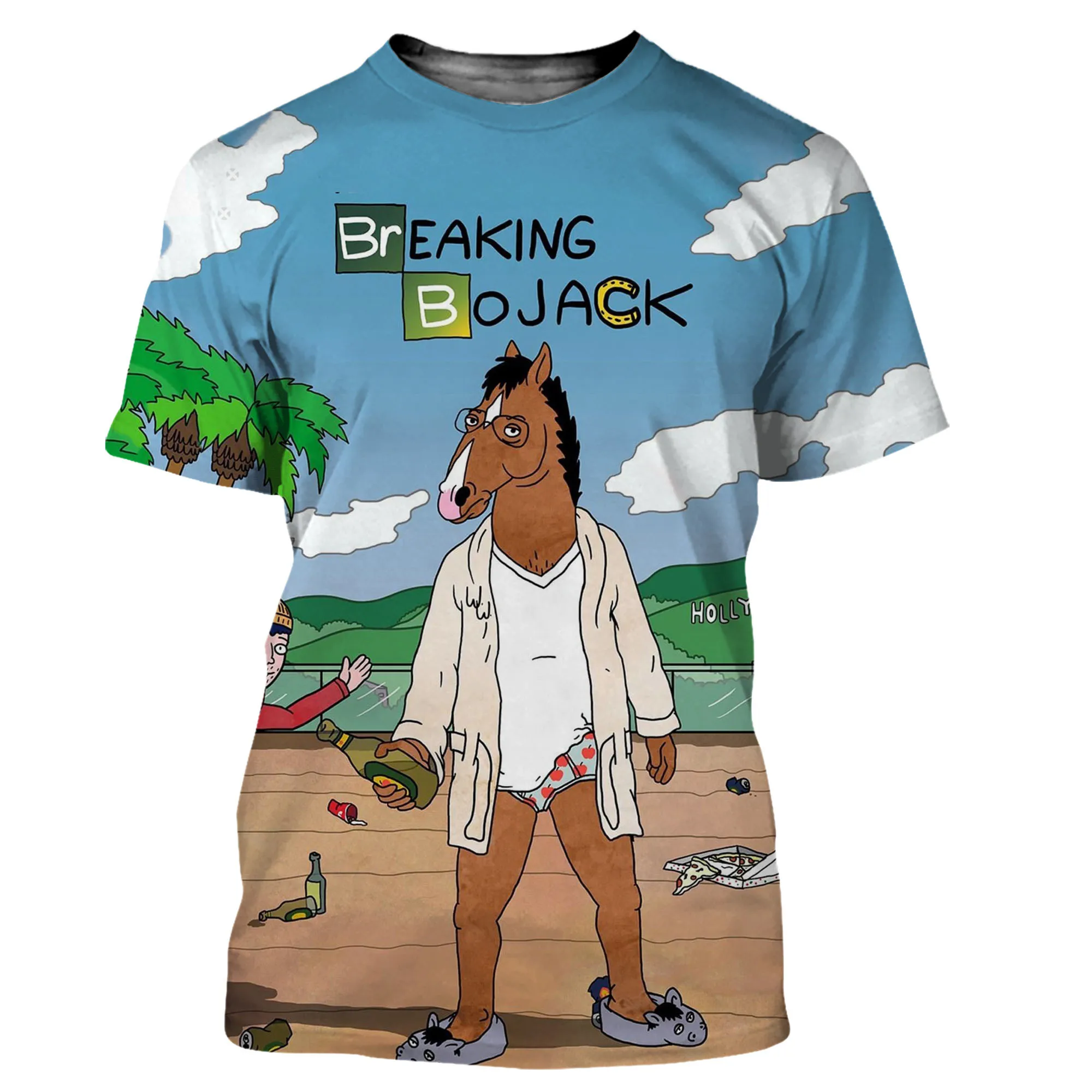 

Brzrkr Новинка 2021, мужские/женские крутые футболки с 3D принтом высокого качества, Повседневная футболка в стиле Харадзюку, уличная одежда