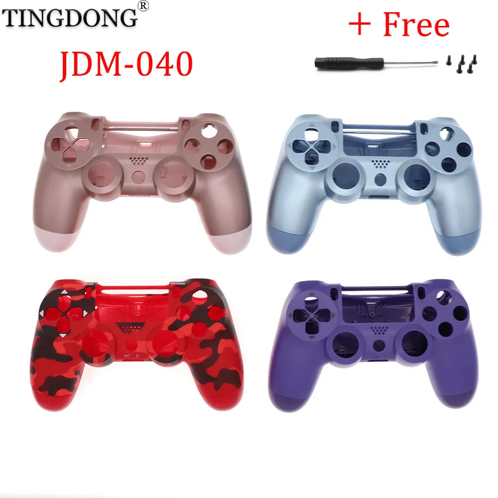 PS4 Pro 4 0 контроллер JDS040 JDM 040 V2 спереди и длинное сзади жесткий Пластик верхняя