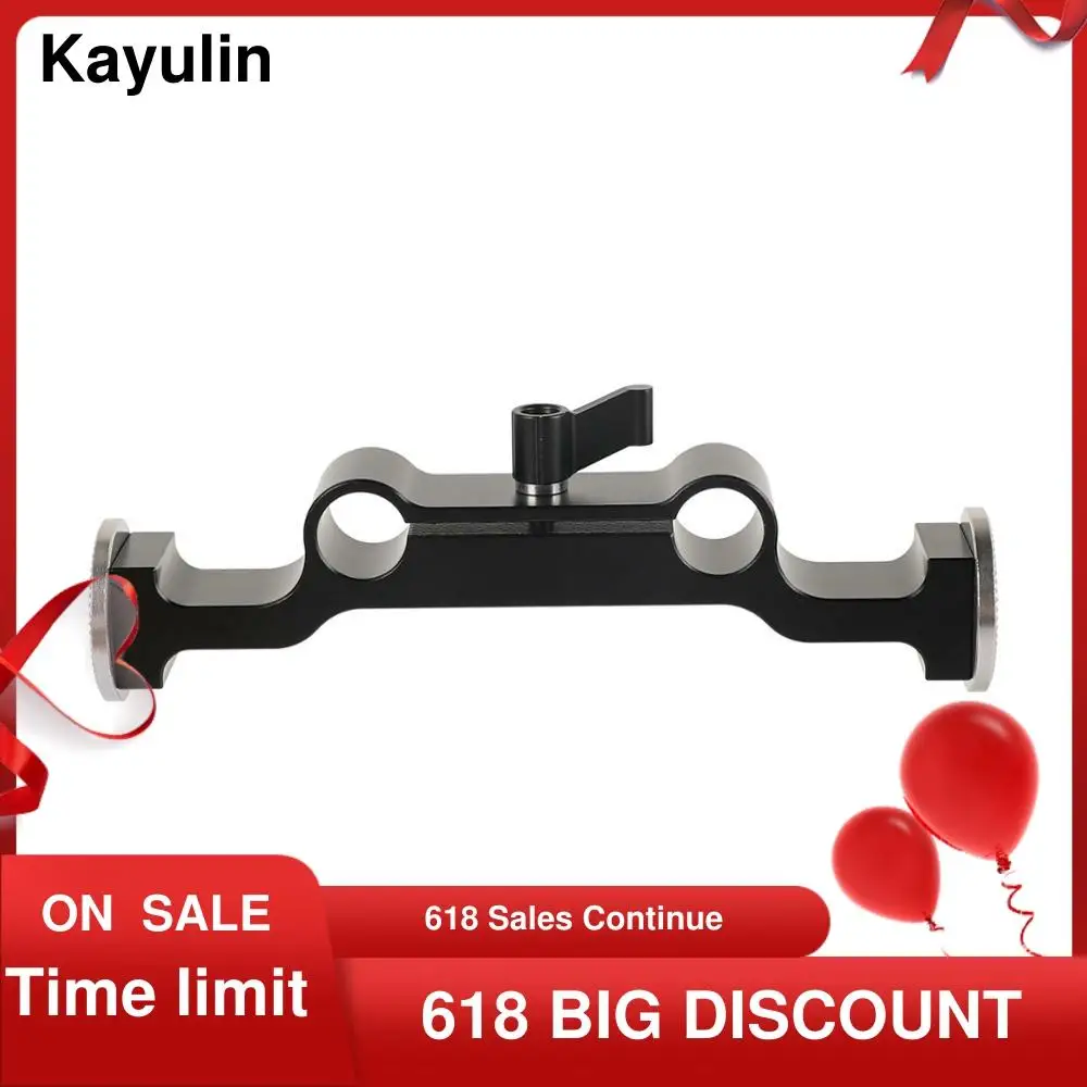 Kayulin новый дизайн двойной 15 мм стержень зажим с Arri M6 адаптер розетка для