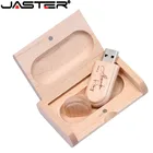 Usb флеш-накопитель JASTER Maple wood, 4 ГБ, 8 ГБ, 16 ГБ, 32 ГБ, 64 ГБ, usb 2,0, флешка, подарок
