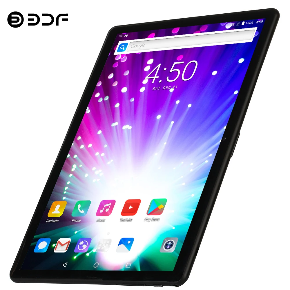 BDF Pro планшет экран 10 1 дюймов Android 9 0 2 ГБ/32 ГБ Восьмиядерный | Компьютеры и офис
