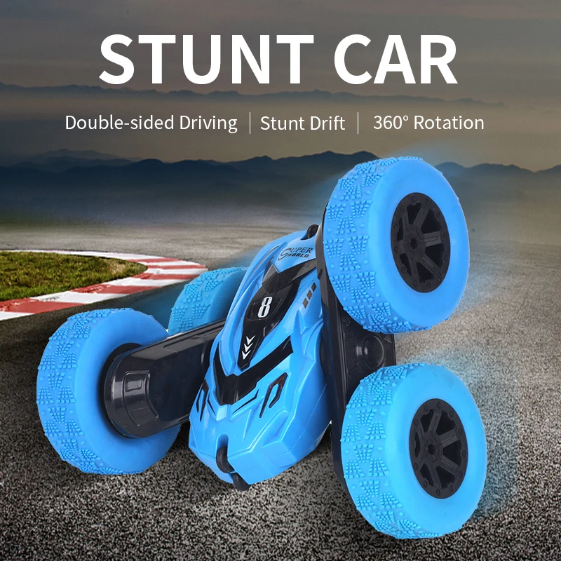 

RC Car Radio Controlled Children Toys Car 2.4G Stunt Drift Cars Double Side Driving Car Games Toy For Kids Boys Christmas Gifts