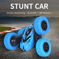 rc car radio controlled children toys car 2 4g stunt drift cars double side driving car games toy for kids boys christmas gifts
