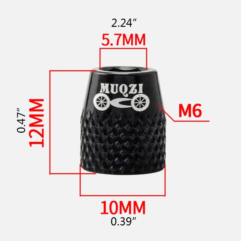 

4PCS Professional Bike Brake Pads M6 Screw , Premium Mountain and Road Bicycle V-Brake Pads, Bike Brake Blocks Kit