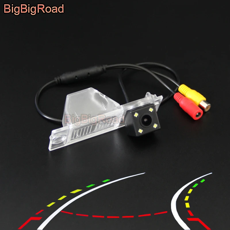 Автомобильная умная ПЗС-камера заднего вида BigBigRoad с динамическим треком для Hyundai