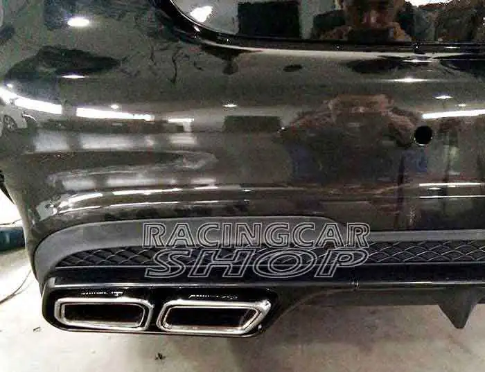 AMG наконечник выхлопных газов для Mercedes Benz C class E S W204 W212 W222 C207 E63 E300 E350 E500 R231 SL63 S63 C63