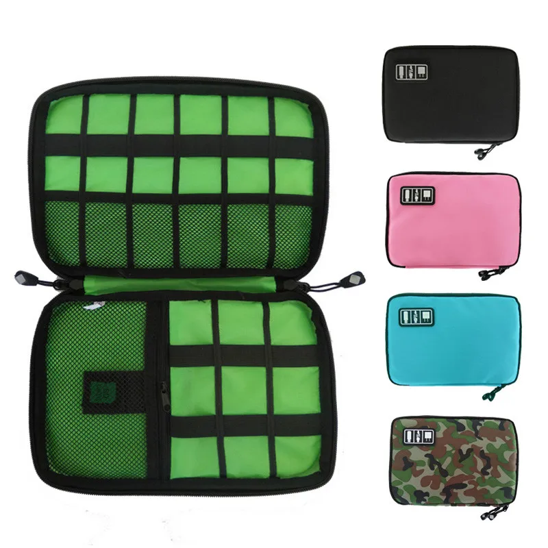 

Gadget Cable Organizer Storage Bag Travel Electronic Accessories Cable Pouch Case USB Charger Power Bank Holder Digitals Kit Bag