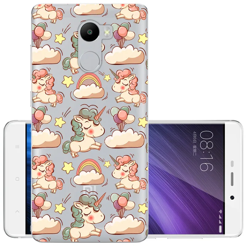 CROWNPRO Мягкий ТПУ для 16 Гб Xiaomi Redmi 4 чехол силиконовый чехол для телефона защитный чехол для Redmi 4 чехол s - Цвет: DJS