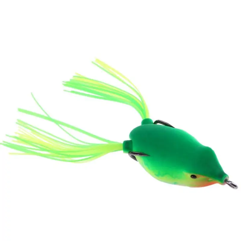 6 см/15g Живая мишень приманка Лягушка Topwater имитация приманки для рыбалки мягкие