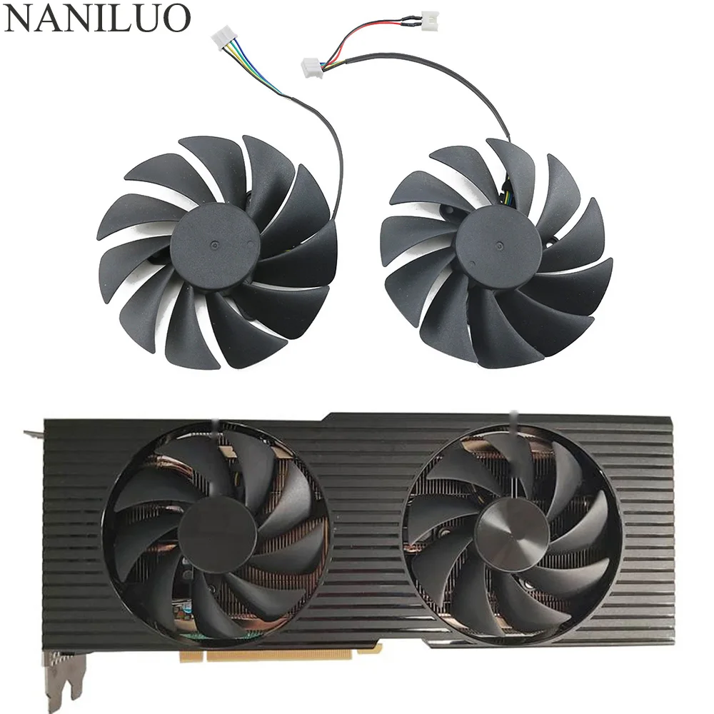

DIY 85MM PLA09215S12H RTX 3080 3090 GPU FAN For Lenovo Dell RTX3070 RTX3080 RTX3090 PLA09215B12H Replacement Cooling Fans