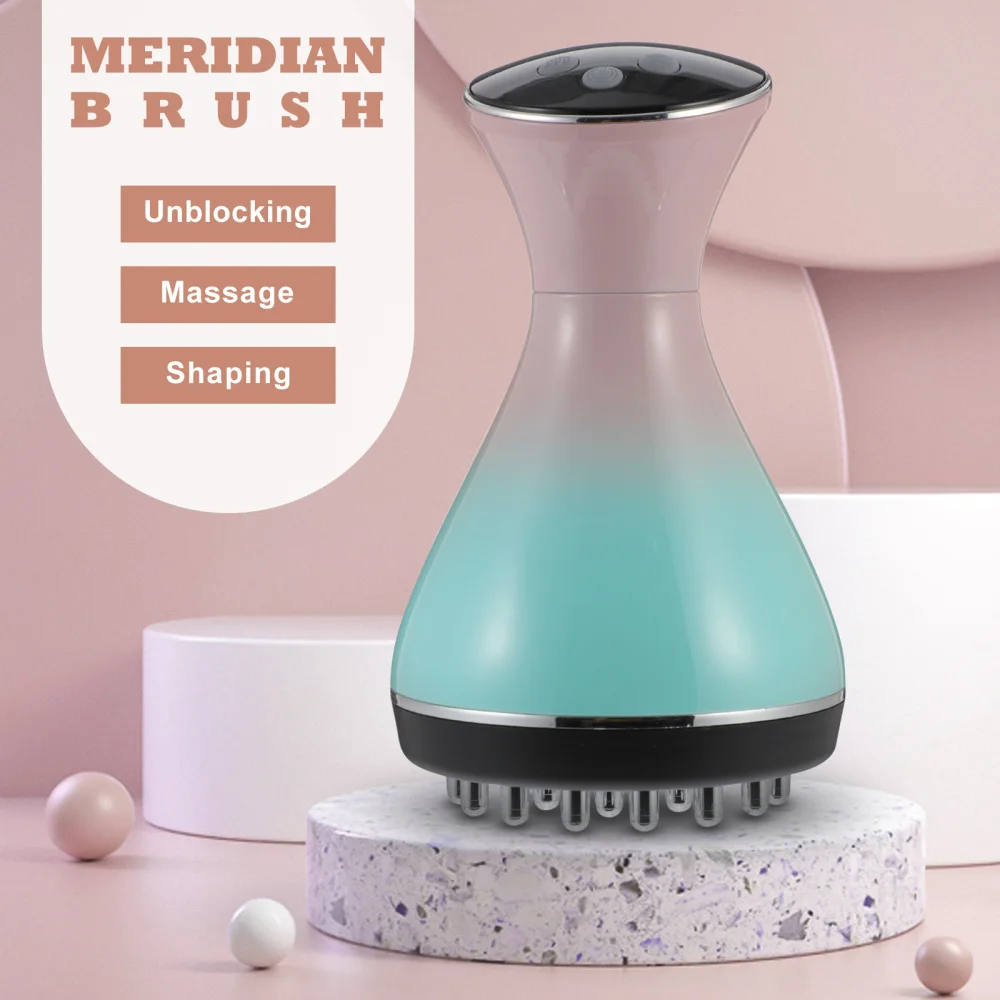 

1 Set of Electric Massager Professional Neck Massager Sole Massager (Sky-blue)