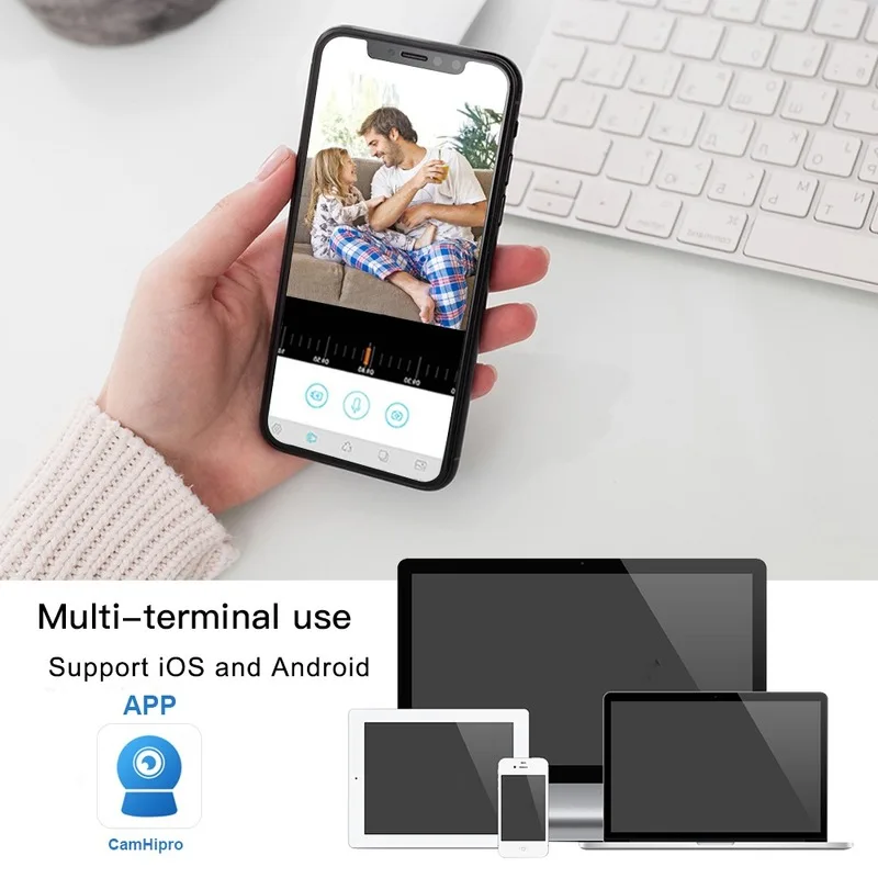 5-мегапиксельная мини IP-камера 4G SIM-карта Wi-Fi камера безопасности 1080P HD наружная