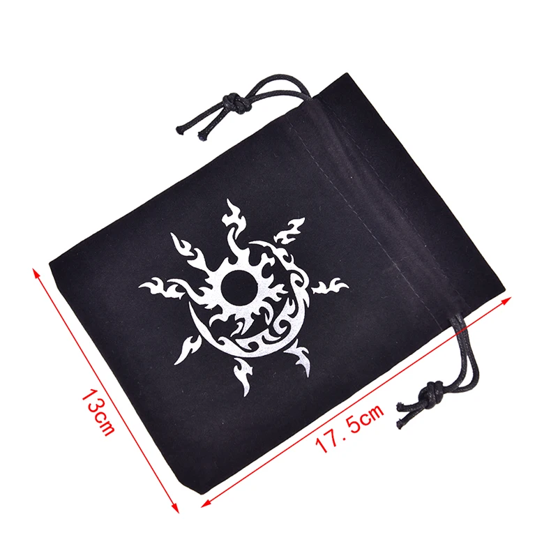 

1pc flannel tarot card storage bag Board Game Card Package Table Deck Board Games Cards Pouch Holder