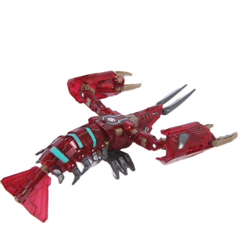 

52TOYS BEASTBOX Beast Box Series BB-11 Trident Crayfish Shrimp Kid Lobster Transforming Cube Mecha Assembly Figure Toys Gifts