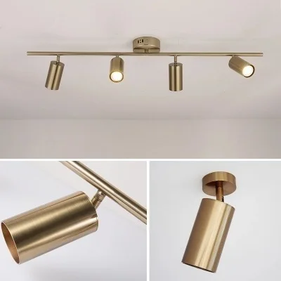 Led Track Light Clothing Shop Windows Showrooms Exhibition Spotlight Cob Ceiling Rail Spot Lamp Traditional Collection | Лампы и