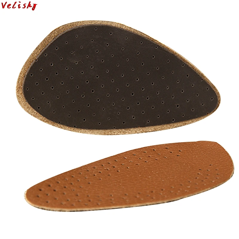 

Anti-Slip Cow Leather Insoles Stickers For Women High Heels Sandals Cushion Foot Self-adhesive Patch Non-slip Forefoot Pad