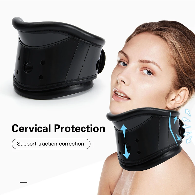 

Medical Adjustable Cervical Brace Traction Cervical Orthosis Breathable Fixed Neck Protect Neck Stretch Support Posture Correcte