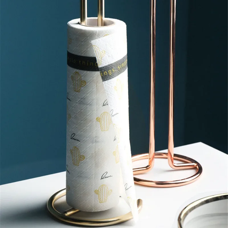 Железный Настольный стеллаж в рулоне бумаги скандинавском стиле простая стойка