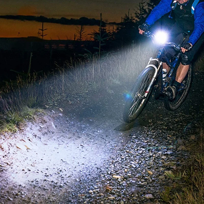 Велосипедный светильник 350 люмен T6 светодиодный фонарик для велосипеда с