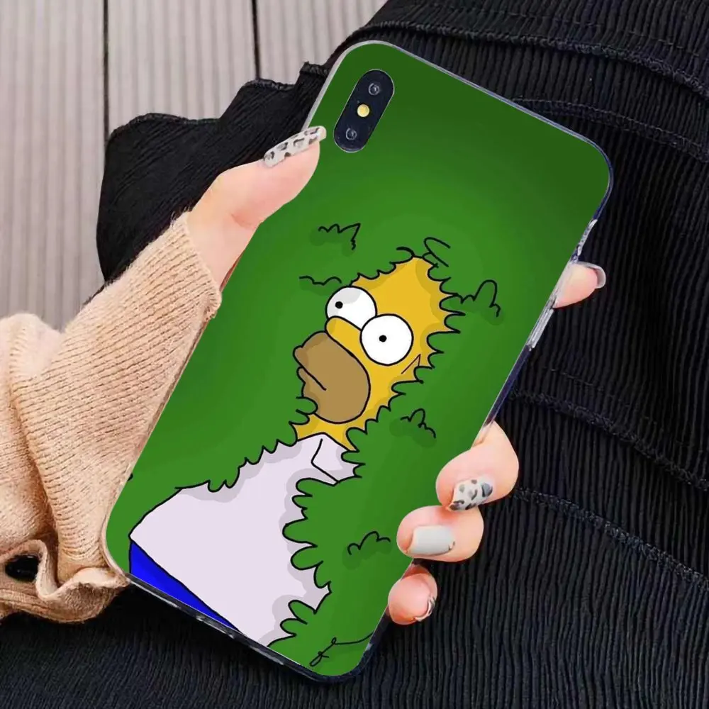 Симпсоны для Xiaomi Redmi 4A 7A S2 Note 8 3 3S 4 4X 5 Plus 6 7 6A Pro Pocophone F1 Rainbow силиконовый чехол