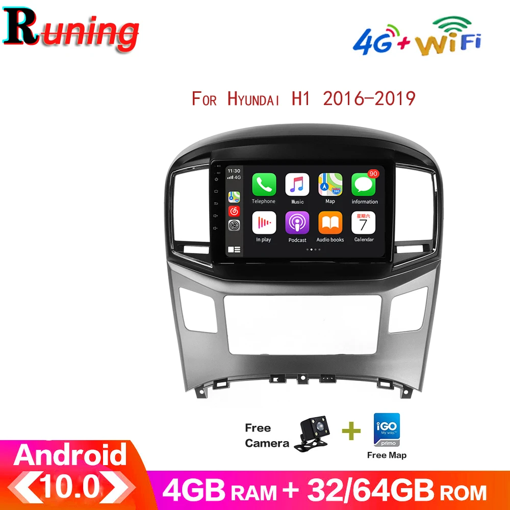 

For Hyundai Grand Starex H1 2016-2019 Car Android Radio Stereo GPS Multimedia Video Player Navigation No 2 Din HeadUnit DSP IPS