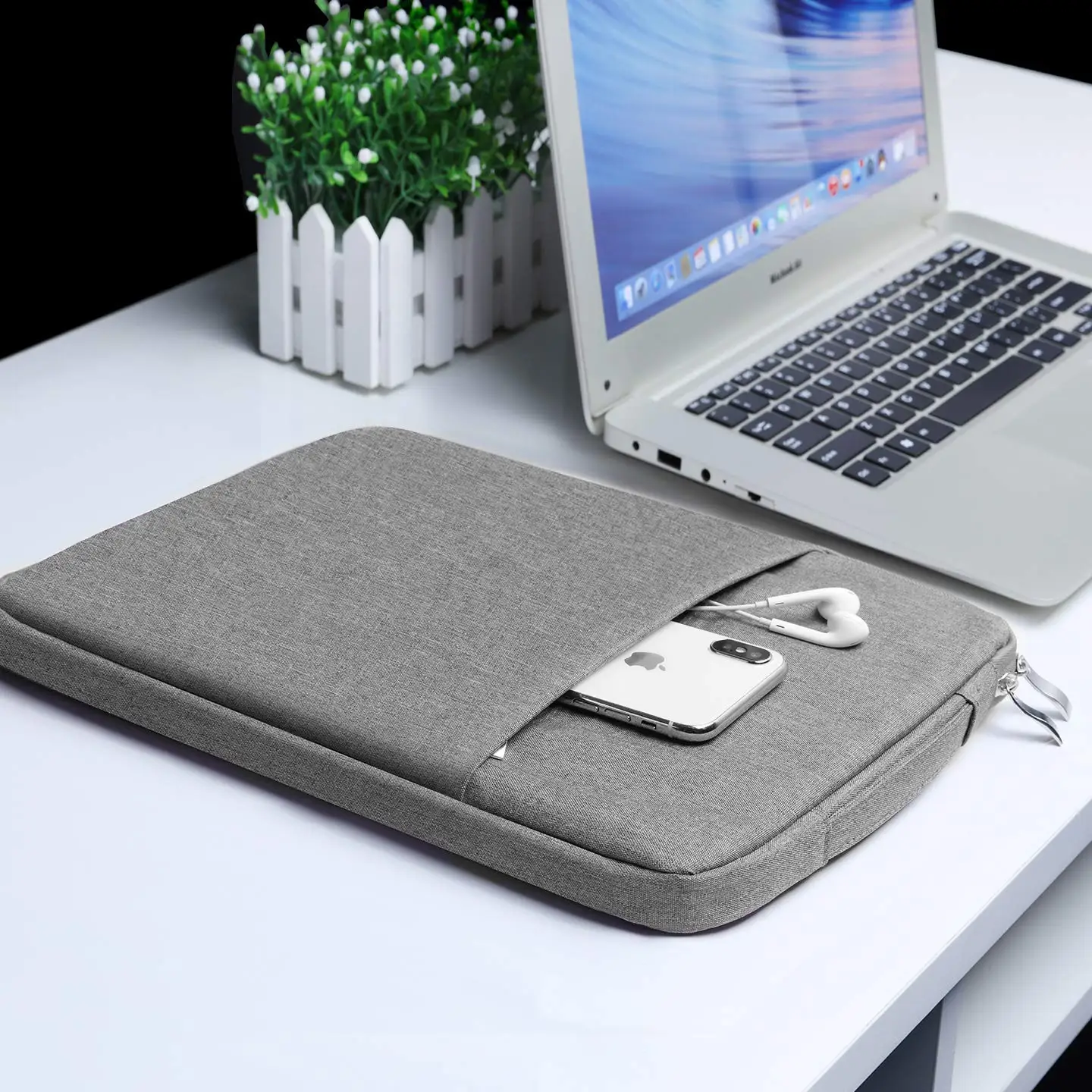 

Shockproof Tablet Sleeve Case for iPad Pro 12.9 4th Generation 2020 Release Waterproof Pouch Bag Cover for iPad 12.9 2018 Funda