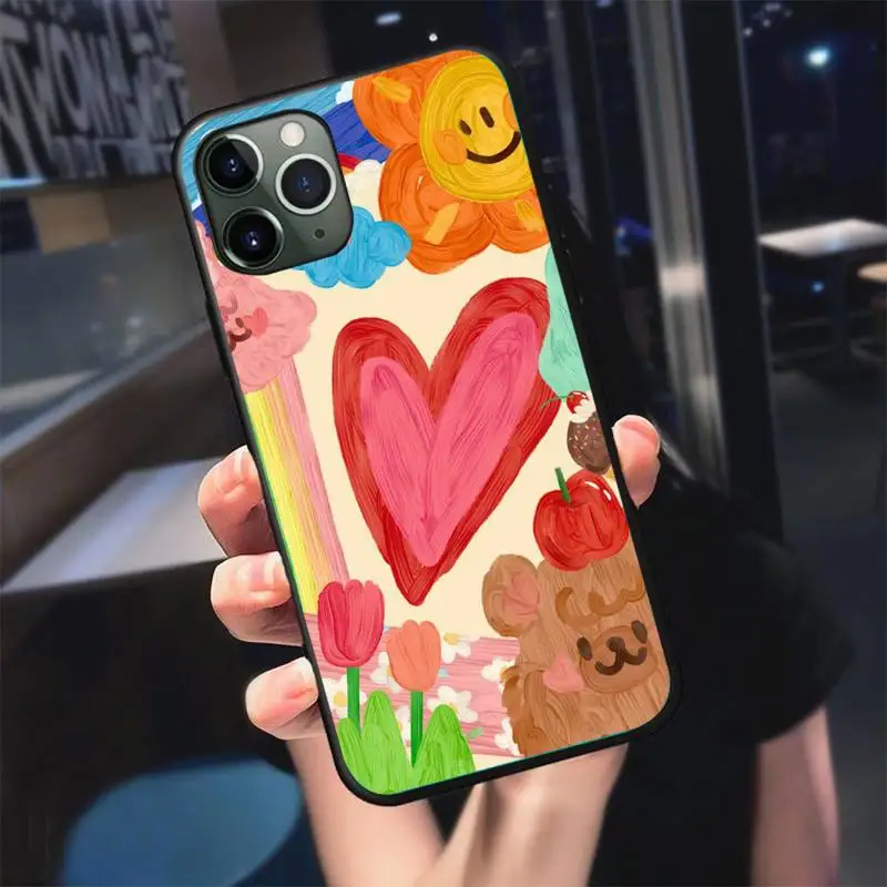 

Rainbow Six Siege bear Phone Case For iphone 5s 6 7 8 11 12 plus xsmax xr pro mini se Cover Fundas Coque