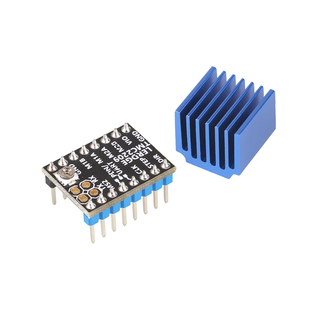 3dsway 3d printer parts tmc2209 stepper motor drive tmc2208 a4988 lv8729 tmc2130 stepstick 256 uart driver 2 0a for ender 3 free global shipping