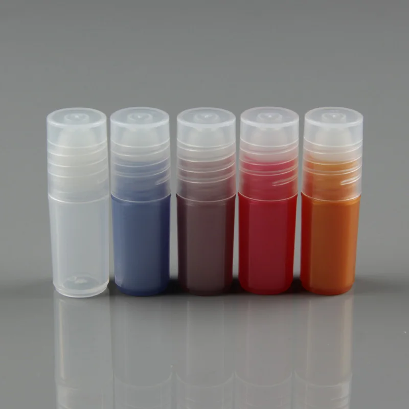 10 шт. блеск для губ трубки пустые роликовые бутылочки пластиковые мини проба