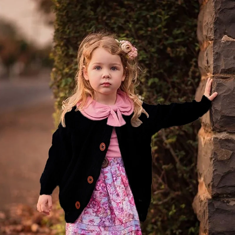 Осенняя одежда для новорожденных милый зимний свитер мальчиков и девочек