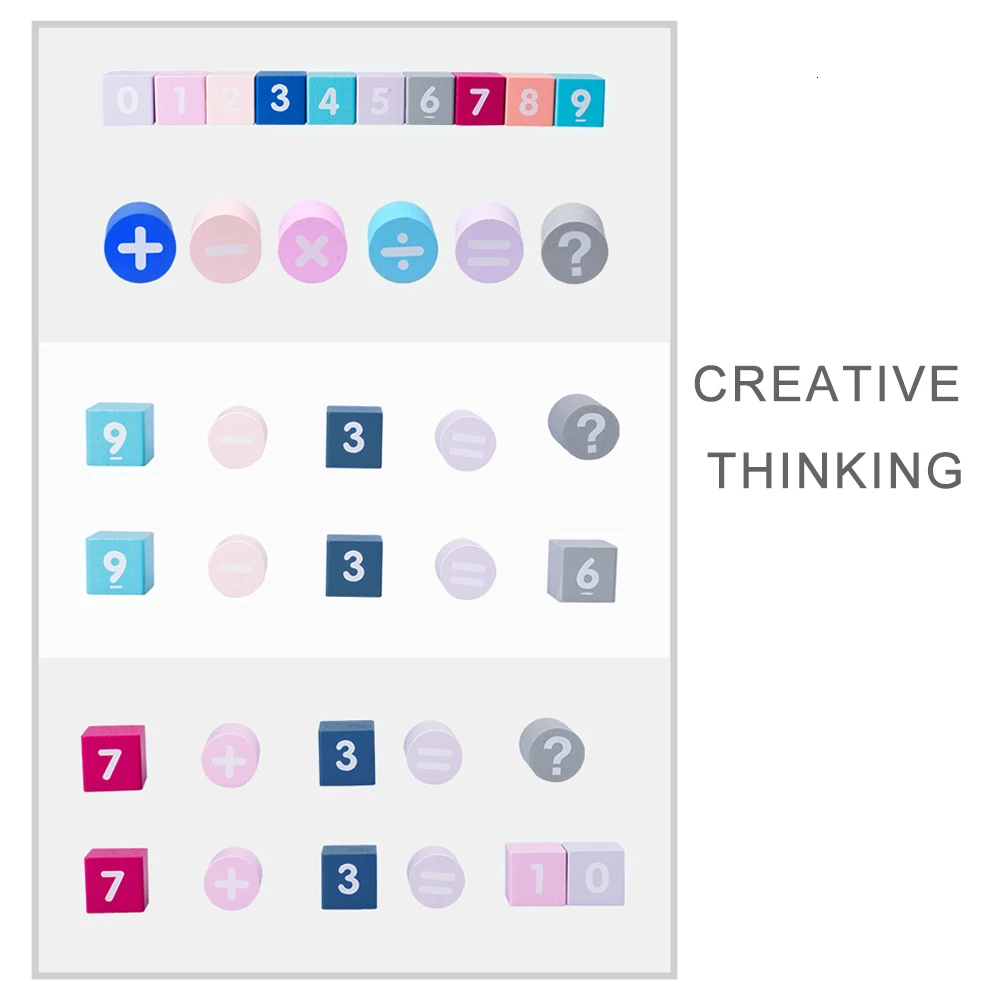 50 шт./компл. деревянные блоки с рисунком детские игрушки головоломка игры