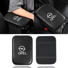 Подлокотник для автомобиля, кожаный защитный коврик для Opel Astra H G J Insignia Mokka Zafira Corsa Vectra Antara