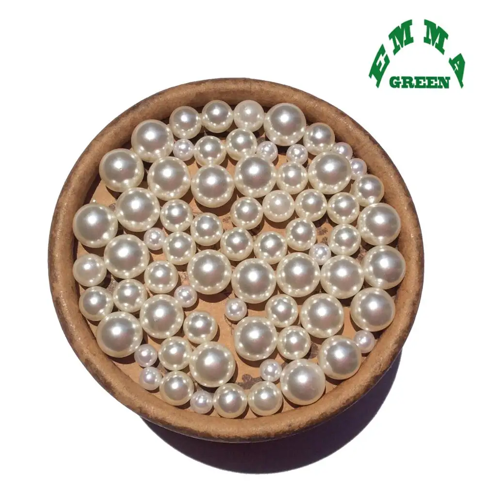 Бусины для детских ювелирных изделий без отверстий жемчужные перлы отверстия