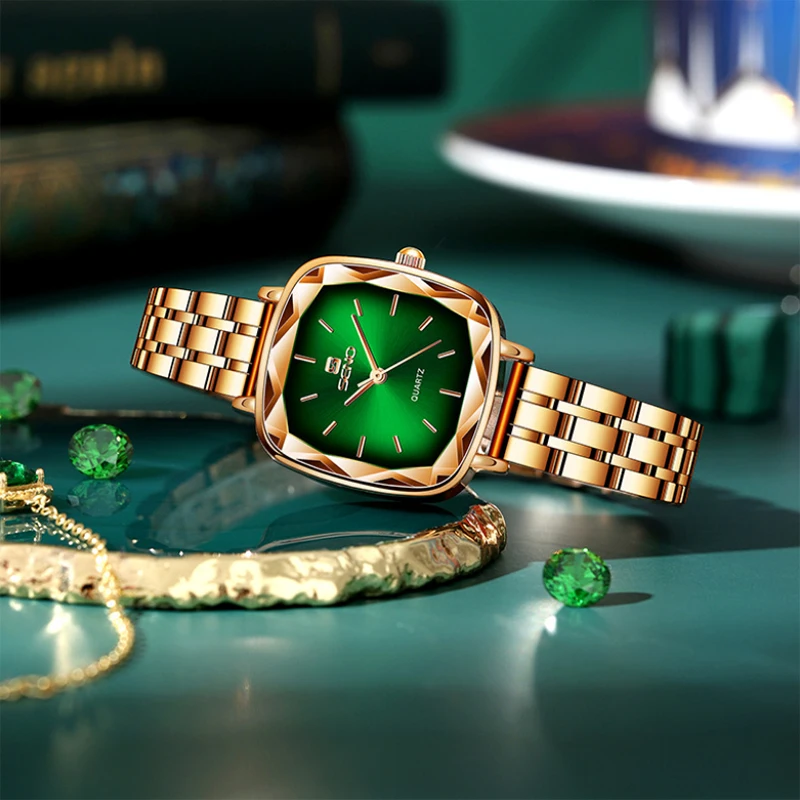 2022 Square Watches For Women Fashion Quartz Watch Luxury Montre Femme Moda Reloj Mujer Relogio Feminino Dropshipping  Regalos enlarge