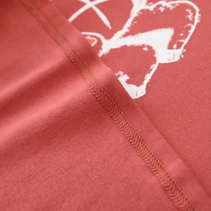 

2020 Autumn Winter New Korean Oversize Loose Sanded T-shirt Thickened Casual All-match Women Short Sleeved T-shirt Free Shipping