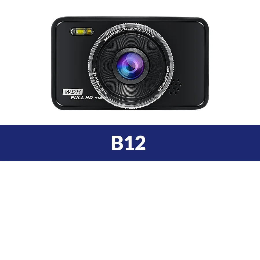 B12 E-ACE Новатэк dashcam Автомобильный видеорегистратор авто мини Камера зеркало Ночное видение Full HD 1080 P видео Регистраторы Carcam видеокамеры Автомобильные видеорегистраторы 3.0 дюймов Автомобиль DVR Для Автомобиля - Название цвета: B12