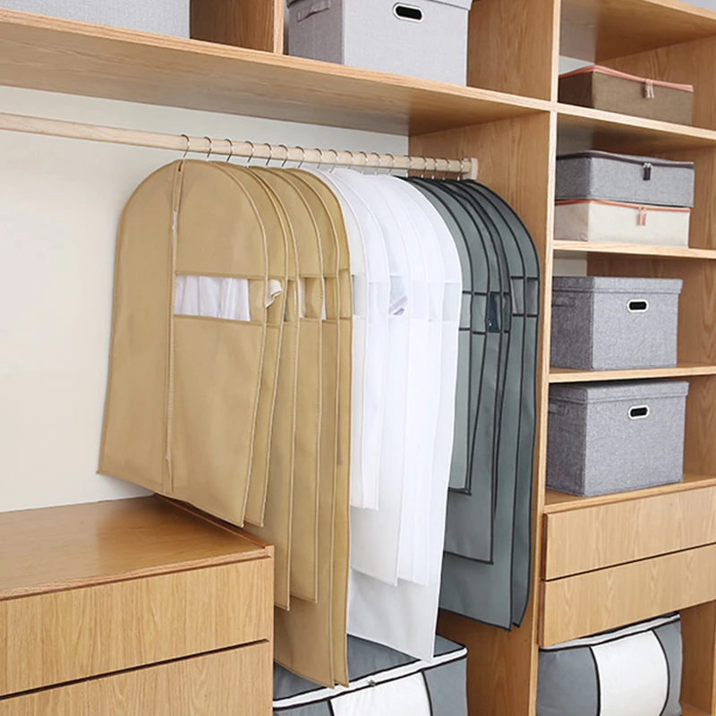 

1 шт. одежда для подвешивания одежды, платье, комплект одежды пальто крышка для защиты от пыли, сумка для хранения вещей и креплением на поясн...