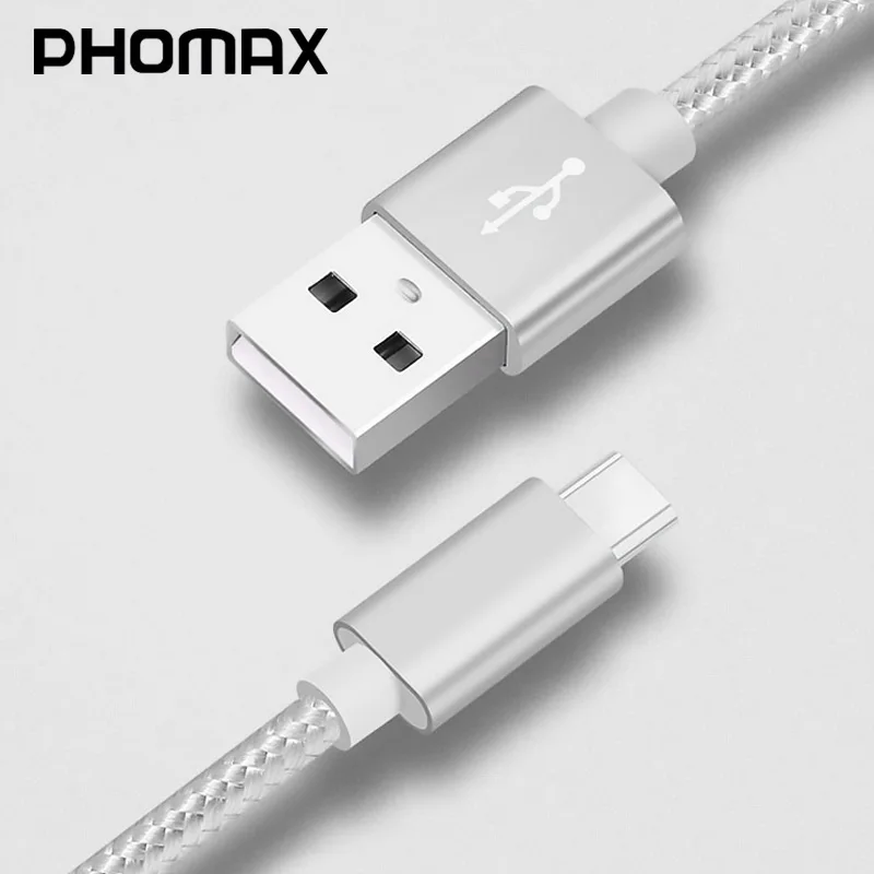PHOMAX type c usb кабель для передачи данных 2.4A мини Быстрая зарядка линии SAMSUNG HUAWEI htc Tipe