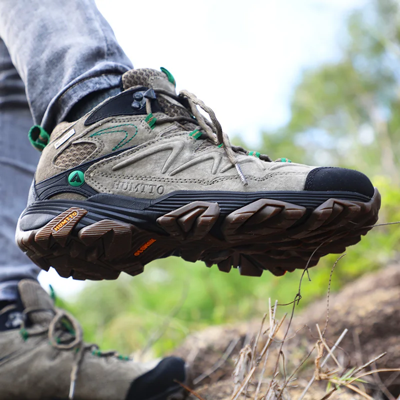 HUMTTO походная обувь мужская зимняя уличная спортивная для скалолазания охотничья