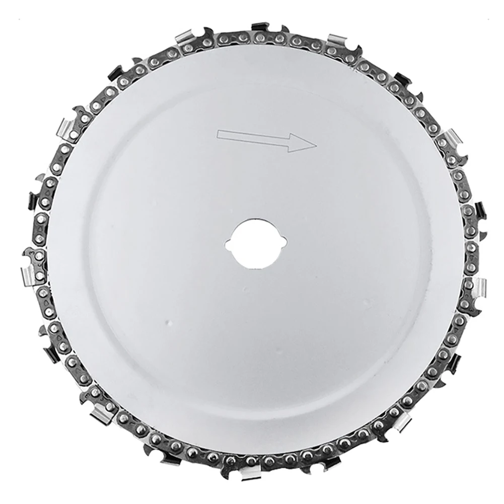 9 Inch 18 Teeth Chain Plate Angle Grinding Disc Wheel Wood Carving for Grinder Steel Woodwork Tools | Инструменты