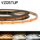 Светодиодная ленсветильник с монолитным блоком светодиодов 240, 480 светодиодов, гибкая лента высокой плотности 8 мм, лента со светодиодами RA90, теплый и натуральный свет, холодный белый свет, с регулируемой яркостью, 12 В постоянного тока, 24 В